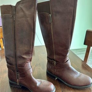 G by guess dark brown(brand new) boots
